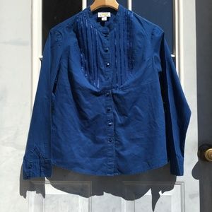 Talbots Petites Button Down Shirt Sz M